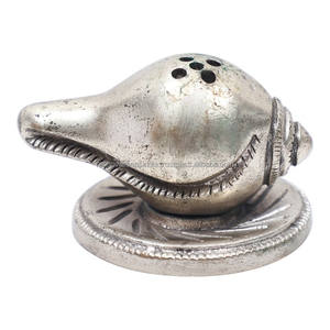 Quemador de Incienso de Aluminio Ecológico Estilo Chino Shankh con Recolector de Ceniza para Sándalo y Agarwood, Uso en el Hogar y Restaurantes - Product Image 1