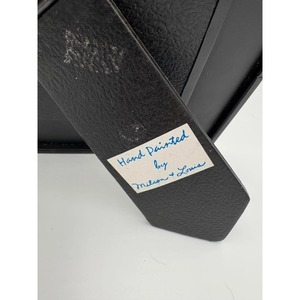 Hand Painted Wooden Square Picture Frame With Floral And Geometric Patterns Decorative Home <b>Wall</b> - Product Image 4