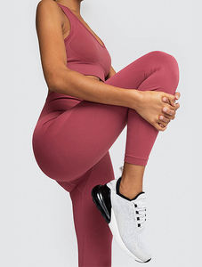 Women Yoga Gym Fitness Sets 2 Piece Yoga Wear Sportswear Workout Yoga Tops Short <b>Leggings</b> Set Yoga Sets Customized LOGO - Product Image 5