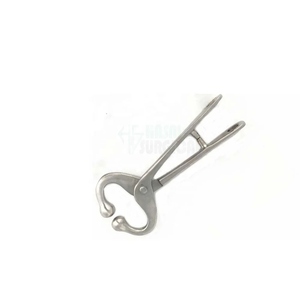 Pinzas de sujeción de ganado HASNI SURGICAL de acero inoxidable de calidad, diseño de logotipo personalizado, instrumento veterinario fabricado en Pakistán SH-BH33 - Product Image 1