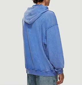 Sudadera con Capucha Personalizada, Informal, con Cierre, de Forro Polar para Invierno, Transpirable, Impermeable, Ecológica, con Bolsillos, para Hombre, 100% Algodón - Product Image 3