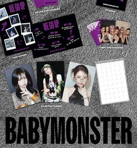 BABYMONSTER มินิอัลบั้มชุดที่ 2 [WE GO UP] รุ่นโปสการ์ด เวอร์ชั่น KPOP วงไอดอลเกาหลี อัลบั้มของแท้ ของสะสม ซีดี ของขวัญสำหรับแฟนคลับ ฟรีของแถม ป๊อป - Product Image 4
