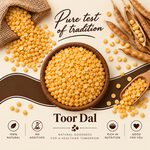 Lentejas Toor Dal Indias Premium, Limpias y Procesadas, para Cocina Casera, Servicios de Alimentación y Suministro al por Mayor - Product Image 1