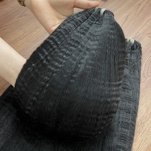 Steam Kinky Curly Curly couleur naturelle 100% Extensions de cheveux humains Style de luxe de Thanh An hair - Product Image 2