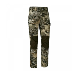 Pantalon de chasse en polaire de haute qualité, dernière collection, camouflage, poche avant décorative, coupe-vent, cordon de serrage, pour adultes - Product Image 3