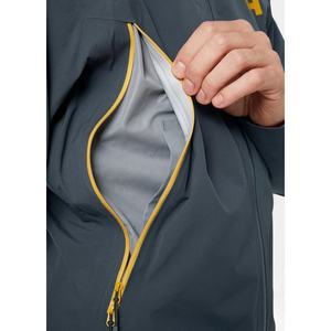 All-Weather Unisex Sports <b>Windbreaker</b> Thin Coated Multiple Pockets <b>Air</b> Vent Polyester Warm Shell Jacket Waterproof Spring Plus - Product Image 3