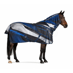 Mantas para Caballos de Nailon de Alta Calidad, Ligeras e Impermeables, Diseño de Cobertura Total, Correas Ajustables y Seguras para la Parte Inferior del Cuerpo - Product Image 6