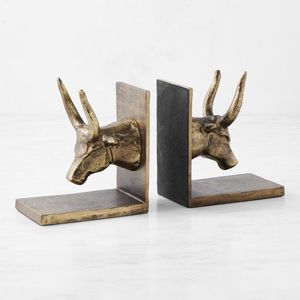 Sujetalibros de Hierro Duraderos, Soporte Premium para Libros, Organizador Decorativo para Estanterías de Biblioteca, Accesorio de Almacenamiento Moderno para Espacios de Trabajo - Product Image 2
