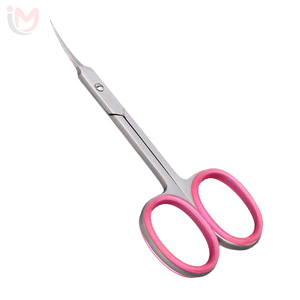 Ciseaux à cuticules professionnels en acier inoxydable noir mat, précision et netteté, pour la coupe des sourcils, manucure, pédicure, outils de beauté - Product Image 3