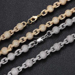 Cadena Cubana de Oro Amarillo de 10k de Alta Calidad, 18mm, 200g, para Diamantes Cultivados en Laboratorio Certificados, Collar Unisex Estilo Hip Hop - Product Image 6