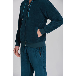 ชุดเซ็ตเสื้อสเวตเชิ้ตและกางเกงขายาวผ้าคอตตอนผสมเนื้อนุ่มใส่สบายทรงโอเวอร์ไซส์ เหมาะสำหรับสตรีทแวร์ ลุคสบายๆ หรือใส่เดินทาง - Product Image 5