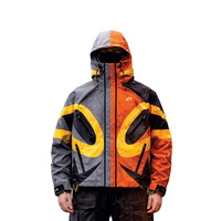 Chaqueta Cortavientos Personalizada para Hombre, Estilo Urbano, Impermeable, Termocrómica, Reactiva al Calor, Cambia de Color, Chaqueta para Lluvia