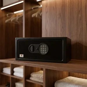 Coffre-fort numérique semi-automatique de taille ordinateur portable, coffre-fort électronique de sécurité pour hôtels, complexes hôteliers, bureaux et chambres d'hôtes - Product Image 6