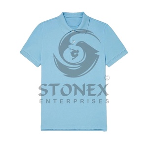 Summer Business New T-shirt Polo à manches courtes pour hommes Lapel Leisure Solid Color Fashion T-shirt - Product Image 1