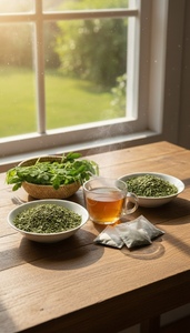 Supports Digestive Health with Natural Dietary Fiber Moringa Herbal <b>Tea</b> NMPT Premium <b>Box</b> 2g - Product Image 3