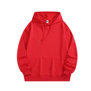 Custom logo Men's Autumn <b>Thin</b> Pullover Printed Embroidery <b>Hoodie</b> Loose Plus Size Sweatshirt - Product Image 4