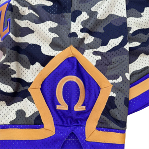 Custom Made Athletic Wear Diamond Shorts Custom Logo Print Fitness Shorts Sublimation Double <b>Layer</b> Mesh Men's Shorts 2025 - Product Image 4