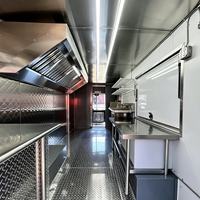 Camion de restauration mobile pour tacos, chariot de cuisine pour BBQ et hot-dogs, remorques alimentaires entièrement équipées et personnalisables pour événements de vente
