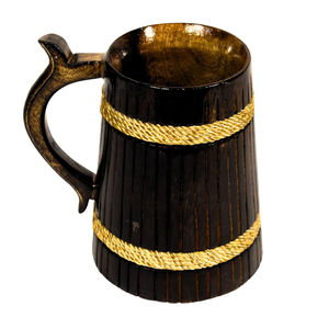 Taza de Madera Estilo Americano Hecha a Mano ZF Global Export WP-0006 - Ecológica, Apta para Lavavajillas, 200mL - de Uttar Pradesh, India - Product Image 2