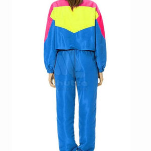 Custom Color Casual Solid Breathable Windbreaker Set Custom Design 2-Piece Long Polyester/Nylon - Product Image 4