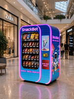 Máquina Expendedora de Snacks, Máquina Expendedora de Bebidas y Snacks, Snackautomaten para Alemania, Máquina Distribuidora Automática