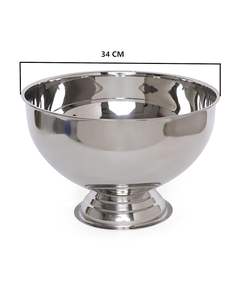 Grand Bol à Punch en Acier Inoxydable Grande Capacité, Poli Miroir, pour Vente en Gros, Contenant à Boissons pour Événements et Bars - Product Image 2