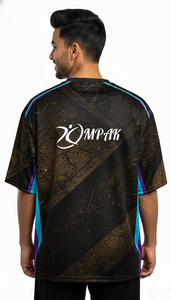 เสื้อยืดโอเวอร์ไซส์สไตล์สตรีทแวร์สำหรับผู้ชาย แฟชั่นลำลอง - Product Image 2