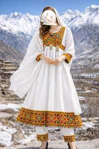 Luxury Embroidered Afghani Casual <b>Dresses</b> for Women Traditional Ethnic Bohemian Festival Party Wear Wholesale Collection - Product Image 5