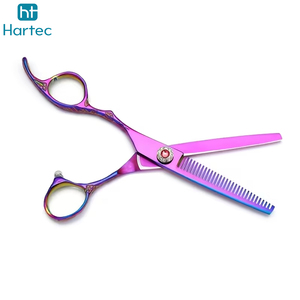 Tijeras de Adelgazamiento Personalizadas de Última Moda, Precio al por Mayor, Servicio OEM ODM, Mejor Proveedor, Alta Calidad, para Barberos y Estilistas - Product Image 3
