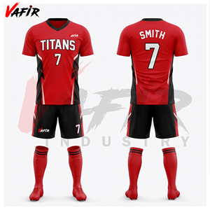 Maillots de football personnalisés Vafir Industries 2026 en gros - Haute qualité 100% polyester 160g Col ras du cou Unisexe Séchage rapide Respirant - Product Image 3