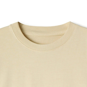 Men's Oversized <b>Tie</b>-Dye Cotton T-Shirt Short Sleeve O-Neck Casual Solid Color <b>Knitted</b> Blank Design Regular 2026 - Product Image 3