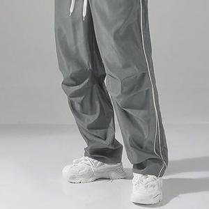 กางเกงจ็อกเกอร์ผู้ชายทรงหลวมทันสมัย สตรีทแวร์ขนาดใหญ่พิเศษ รับสั่งทำลายพิมพ์ปัก กางเกงแทร็คแพนท์จากซัพพลายเออร์ - Product Image 2