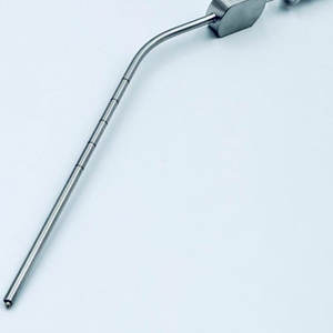 Tube d'aspiration Frazier en acier inoxydable de qualité médicale, autoclavable, réutilisable, instruments chirurgicaux ORL, tube d'aspiration Frazier - Product Image 2
