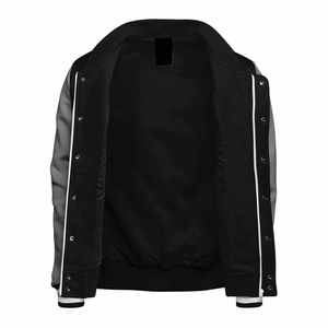 Stonefield Manufacturing Unisex Hooded <b>Waterproof</b> Reversible Varsity <b>Jacket</b> Front Customizable Streetwear Design 100% Wool - Product Image 4