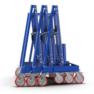 Dispositif parfait pour transporter et déplacer de grandes dalles de pierre dans des zones de travail petites et étroites - Product Image 3