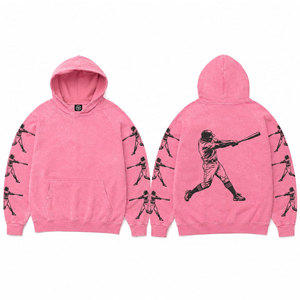 <b>Sun</b> Faded Unisex Oversized Hooded Sweatshirt Cotton Fleece Casual Winter Digital Printing Streetwear Yellow Hoodie - Product Image 4