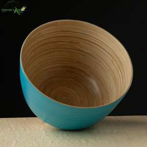 Ensemble de bols en bambou Produit en bois écologique Modèle de fabricant du Vietnam pour les aliments commerciaux - Product Image 3