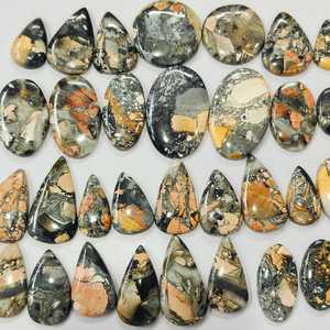Natural Maligano Jasper Cabochon, Rare Scenic Gemstone, Jewelry Making Lot for Jewelry Making Custom Size by MAHNAJ GEMS - Product Image 2
