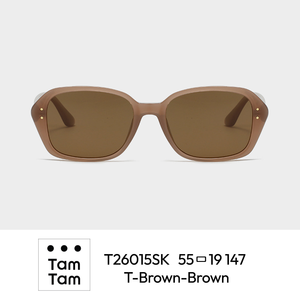 แว่นกันแดดโพลาไรซ์ [TamTam] รุ่น T26015SK Classic TR90 ทรงสี่เหลี่ยมสไตล์เรโทรสำหรับผู้ชายและผู้หญิง ขายส่ง - Product Image 6
