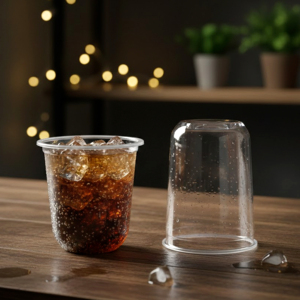 Vietnam Single Wall Disposable Transparent PP <b>Plastic</b> <b>Cups</b> 500ml/700ml Capacity Lids 95mm Diameter Cold Beverages Coffee <b>Cup</b> - Product Image 3