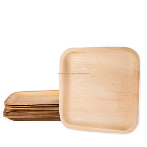 Vaisselle biodégradable jetable ensemble plats et assiettes pour l'emballage alimentaire pratique et à emporter écologique pour les fêtes - Product Image 4