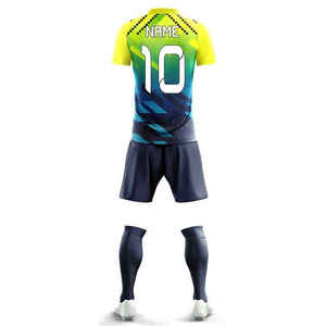 OEM Men's Customizable Soccer Uniform Sets High-Quality 100% Polyester Breathable Fabric 2026 - Product Image 3