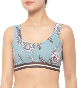 Ensemble de yoga sublimé pour femme, tendance du moment, nouvelle collection, respirant, léger, 2 pièces, sans manches, taille élastique, logo personnalisé - Product Image 5