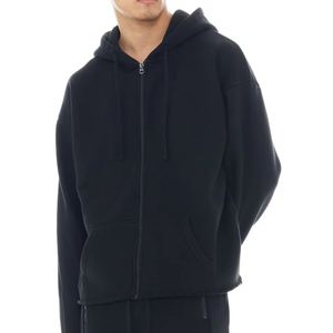 เสื้อฮู้ดดี้ผู้ชายพรีเมียม ผ้าฝ้าย สไตล์ลำลอง โอเวอร์ไซส์ สตรีทแวร์ - Product Image 2