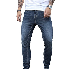 Hot Sale Custom Printed Logo Men Casual Jeans <b>Pants</b> Latest Design Men Streetwear Jeans <b>Pants</b> - Product Image 2