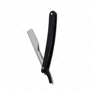 High Quality Professional Straight <b>Barber</b> Razor Stainless Steel Replaceable Gold <b>Blade</b> Holder OEM Custom Branding - Product Image 5