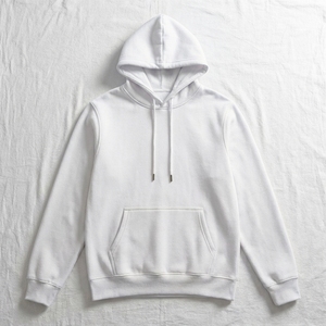 เสื้อฮู้ดดี้ผ้าวูลเนื้อแน่น ป้องกันขนร่วง สำหรับผู้ชาย แฟชั่นฤดูใบไม้ร่วงและฤดูหนาว มีกระเป๋าจิงโจ้ พร้อมโลโก้ OEM - Product Image 6