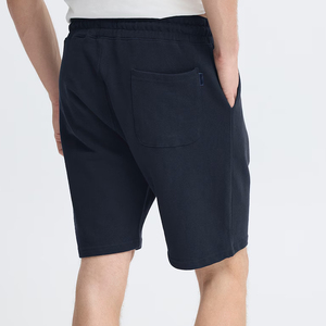 Pantalones Cortos Deportivos de Verano para Hombre, 100% Algodón, Corte Holgado e Informal, Largura hasta la Rodilla, Diseño Liso, Tejido de Punto - Product Image 6