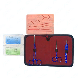 Matériel et instruments de suture médicale, kit de pratique pour étudiants en médecine, dissection, peau pour étudiants en médecine et en médecine vétérinaire - Product Image 1