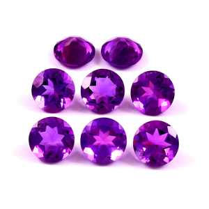 Ametista Africana Natural, Corte Facetado de 1x1 mm, Calibrada, Piedra Preciosa Suelta para Joyería, Lote al por Mayor, Calidad AAA, Dureza 7+, Tercera Clase - Product Image 1